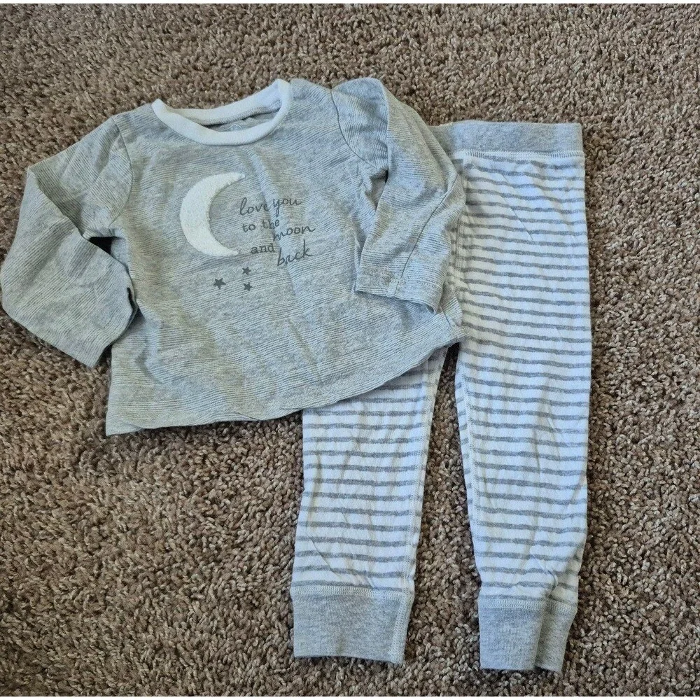 Mudpie 2 piece outfit size 9-12 months